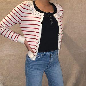 Cropped cardigan